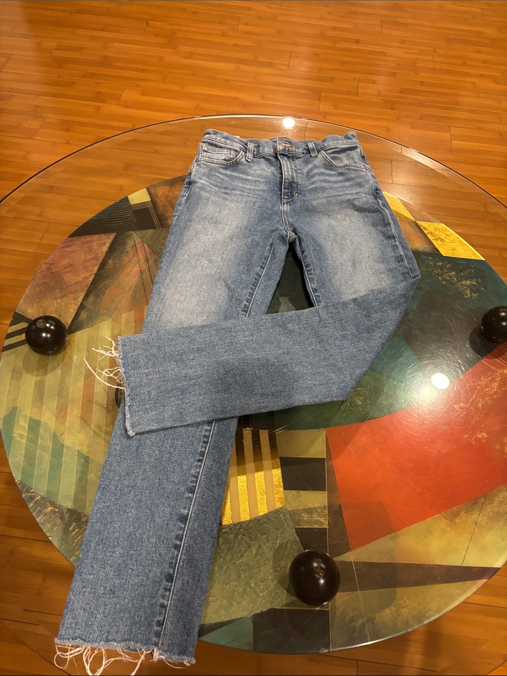 Joe's Jeans Light Blue Straight Leg Denim